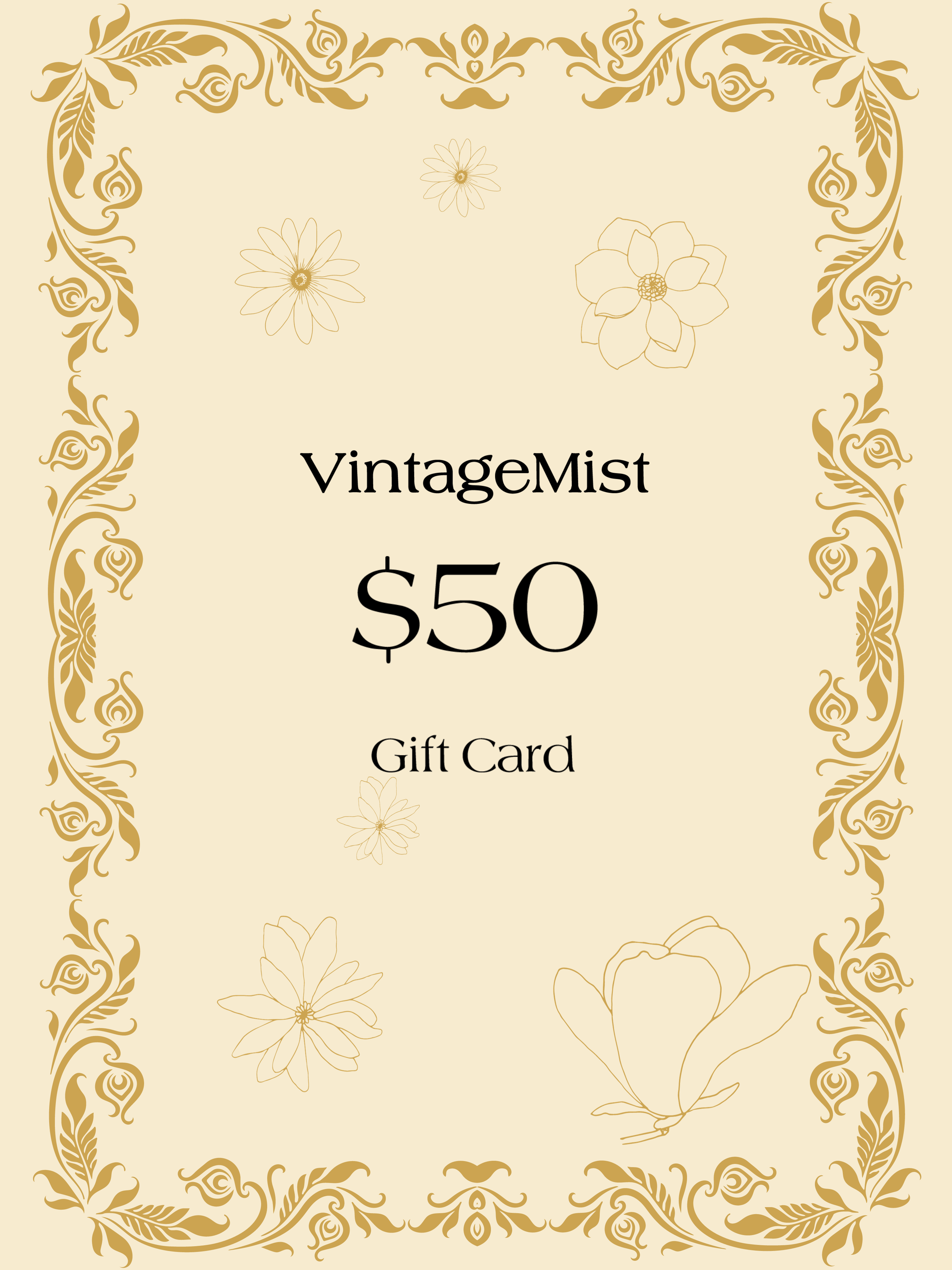 A Gift Card | VintageMist