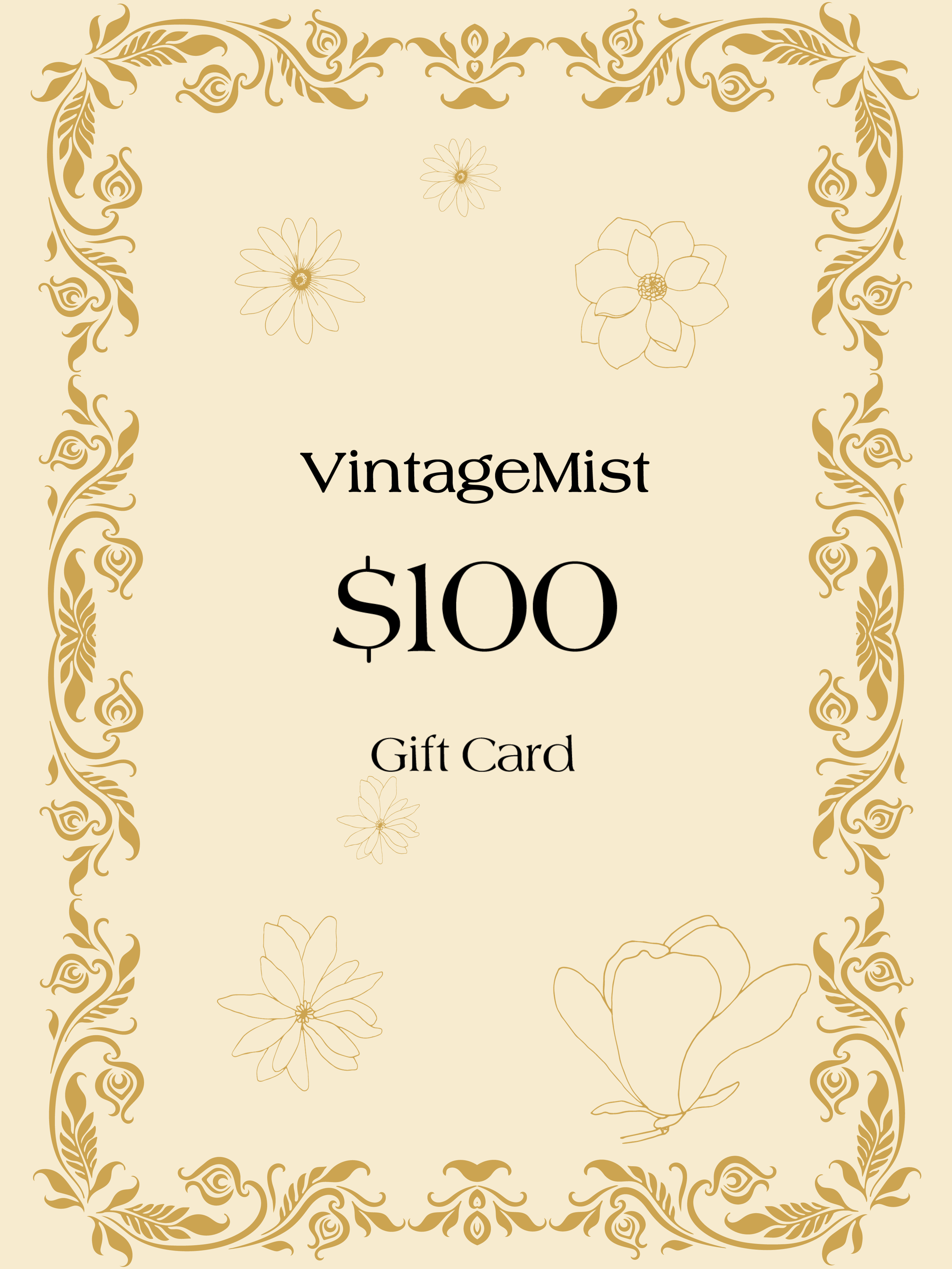 A Gift Card | VintageMist