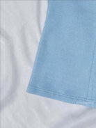 Dollette-Collar-Buttoned-Lace-Puff-Sleeve-Ribbed-Top-Sky-Blue-Cute-Summer-Outfits-VintageMist
