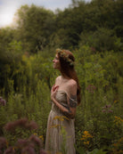 Runaway with Me Tea Dress Cottage Core Dress - Ivory | VintageMist