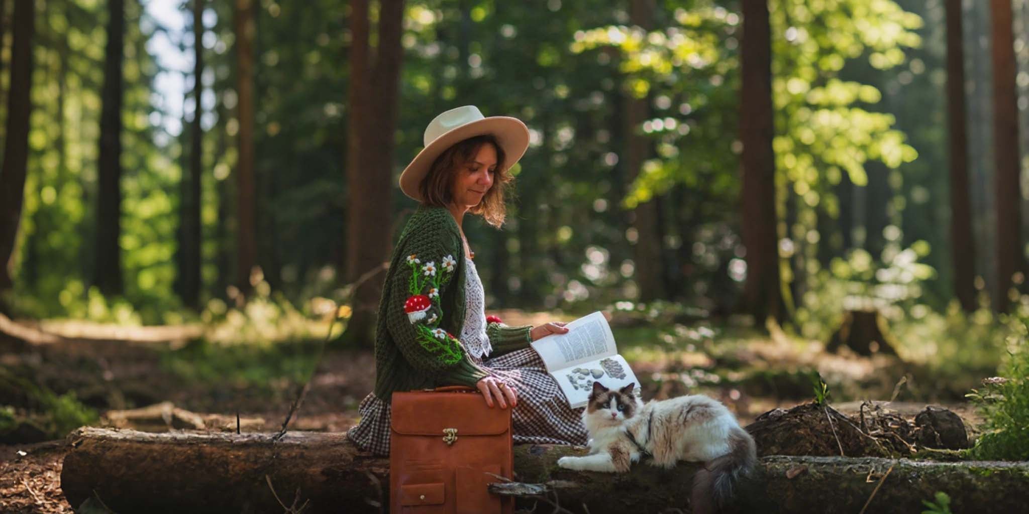 Shop Fairycore Mushroom Cardigan at VintageMist.com