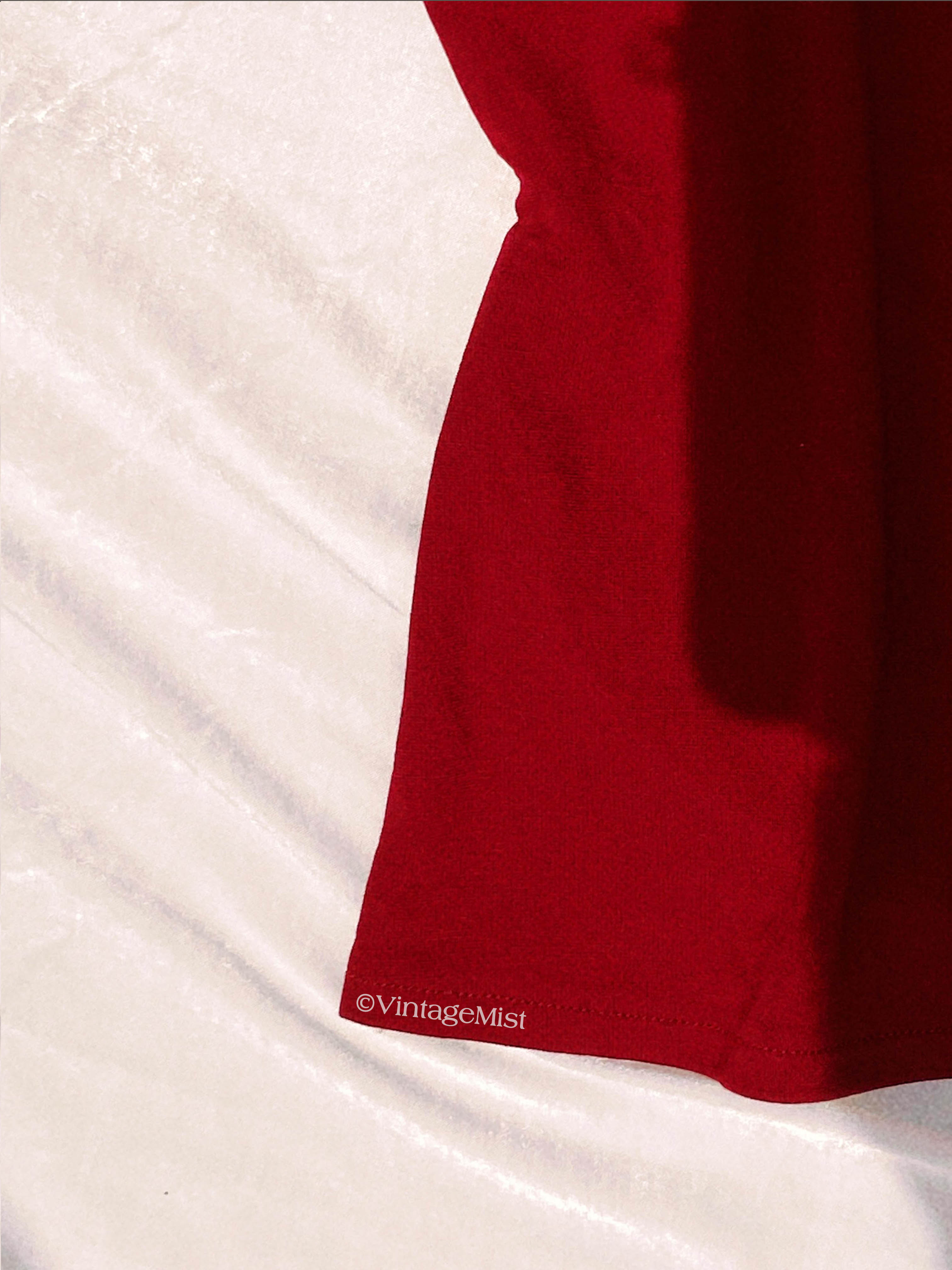 Women's Tube Top Coquette Aesthetics in Red | VintageMist