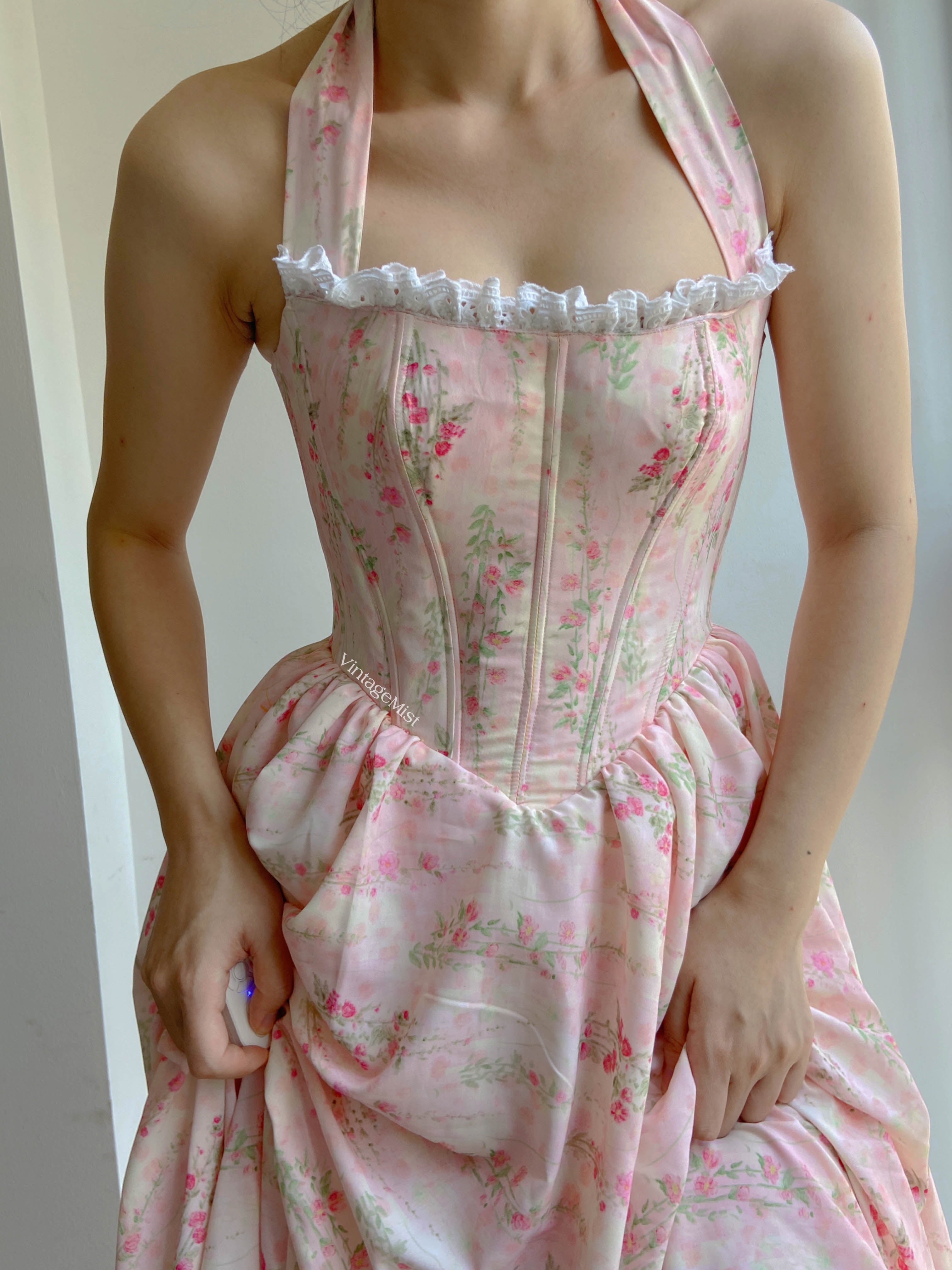Buy Online Dramatic Rosette Crepe Sheath Dress for Women