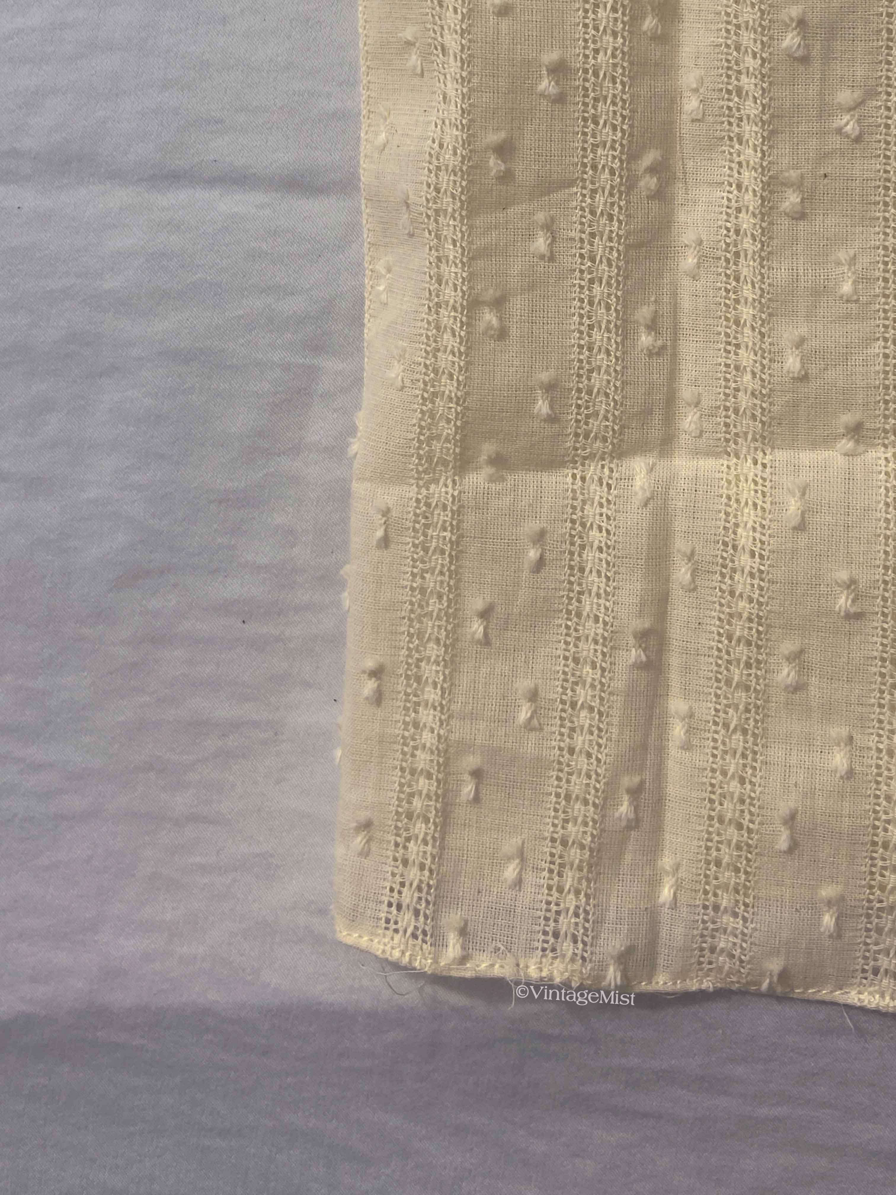 Vintage Lace Strap Dress - Beige | VintageMist