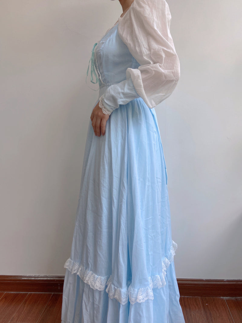 Blue Princesscore Runaway Dress - Blue | Vintage Mist